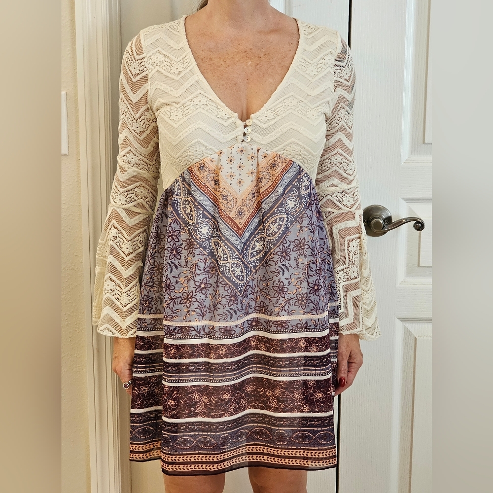 Venus boho dress, size S